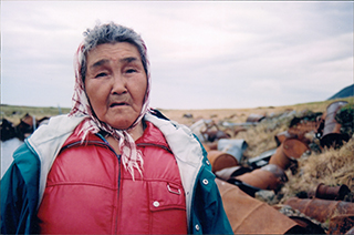 Sivuqaq elder and former community health aide, Annie Alowa