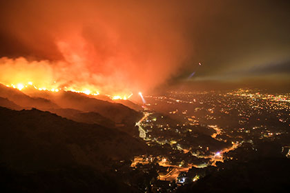 UC Davis wildfire 