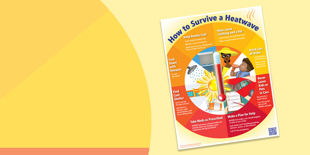 Inforgraphic - How to survive a heatwave 
