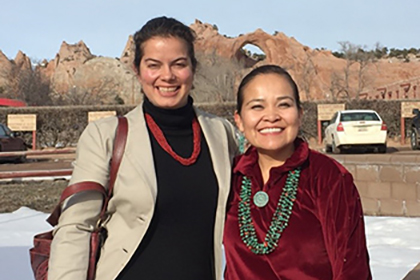 Paloma Beamer, Ph.D., and Karletta Chief
