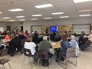 community meeting in Fremont, MI