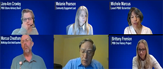 Polybrominated Biphenyl (PBB) virtual meeting panel