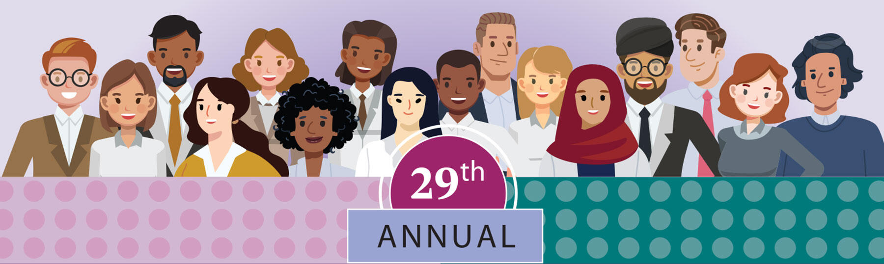 29th Annual over a group of people