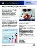 Cell Phone Radio Frequency Radiation Studies