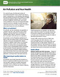 Air Pollution and Your Health Cover