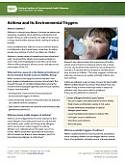 Asthma and Its Environmental Triggers fact sheet cover