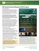 NIH Disaster Research Response (DR2) Program