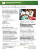 Reproductive Health in Females and Males Cover