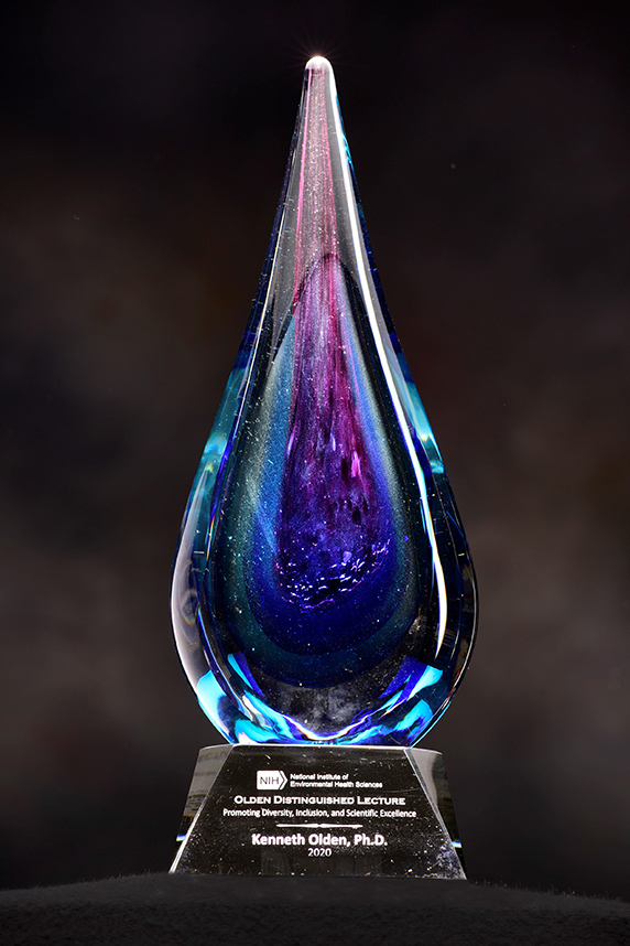 award given to Dr. Olden