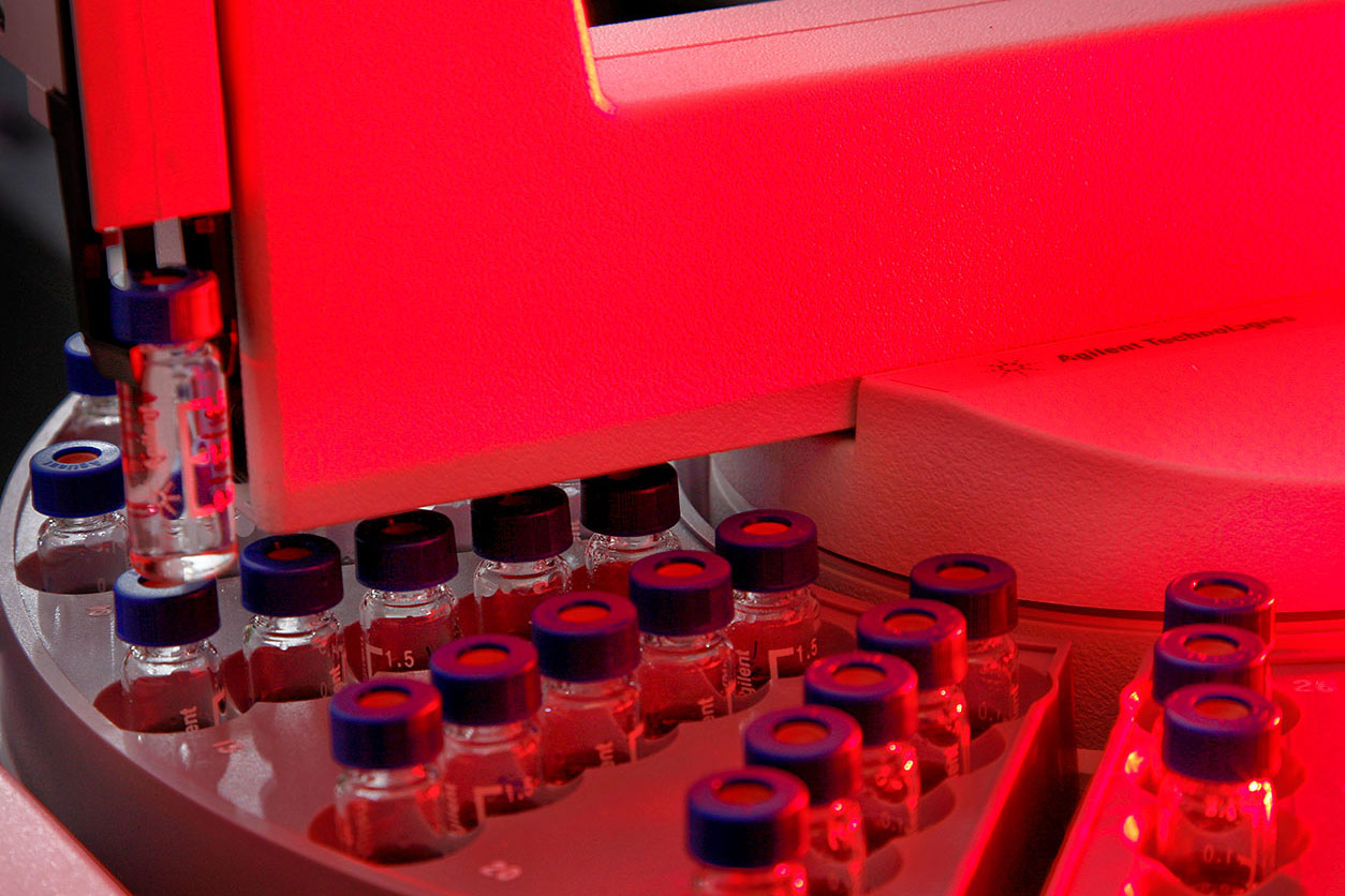 gas chromatograph-mass spectrometer