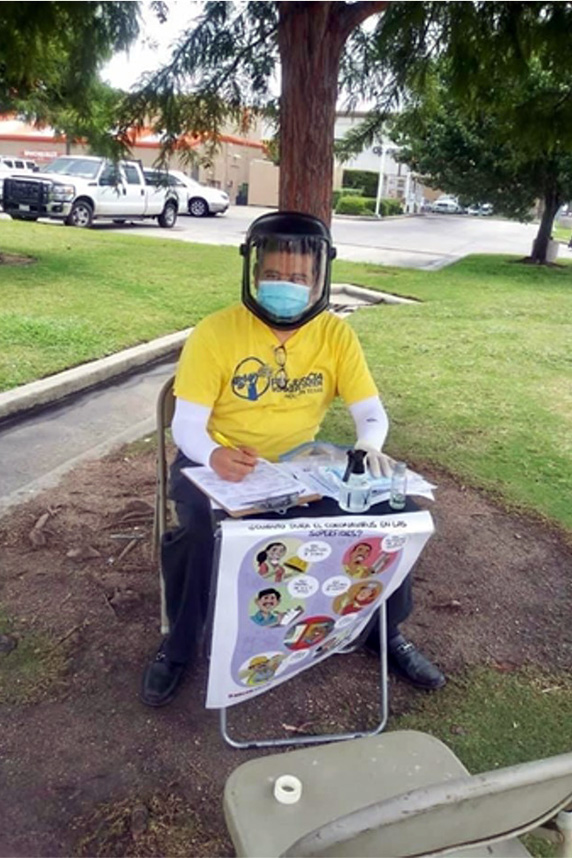 a trainer with the National Day Laborer Organizing Network, Texas