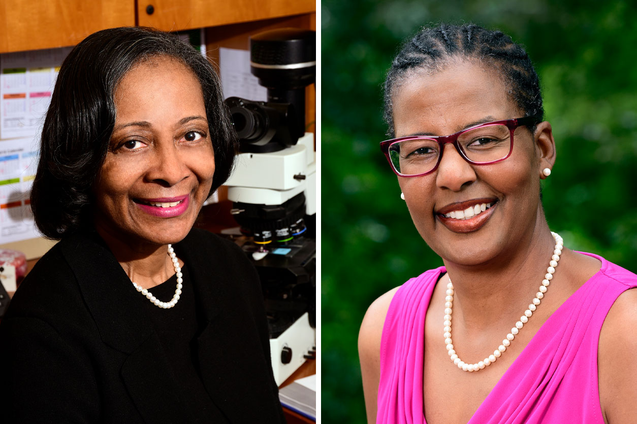 Darlene Dixon, D.V.M., Ph.D., and Robin Arnette