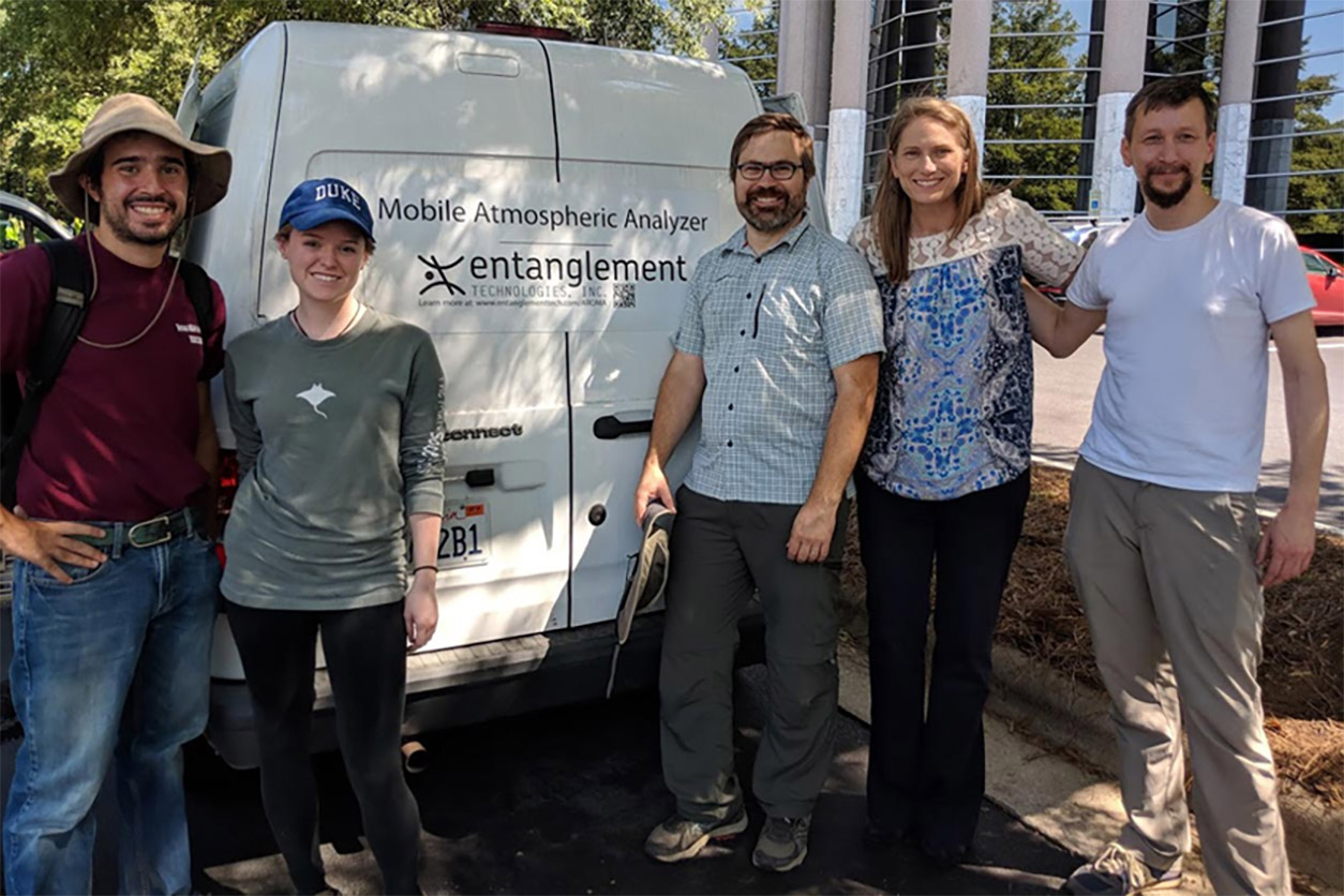 From left, Gaston Casillas, Anna Lewis, Tony Miller, Elena Craft, and Gunnar Skulason