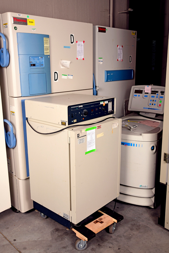 Equipment for Adedeji's new lab