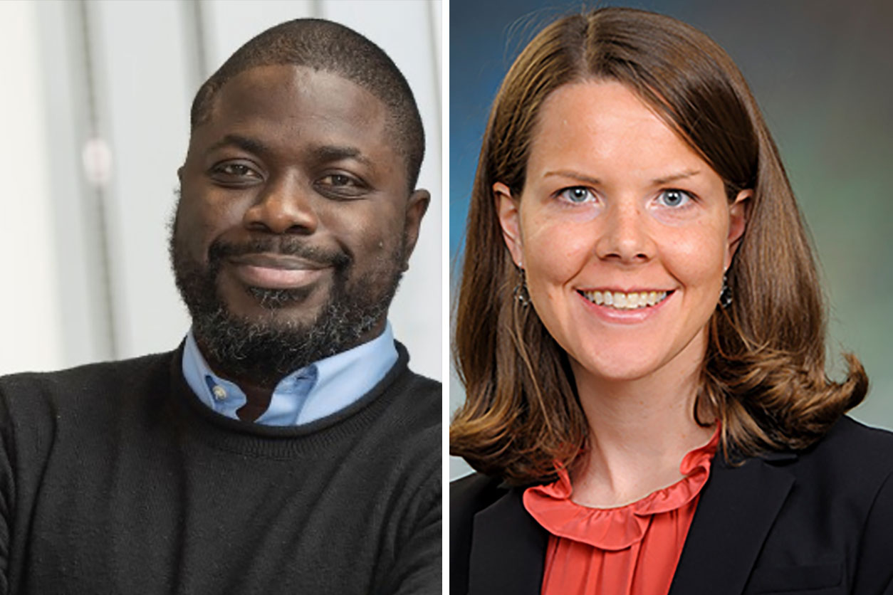 Angelico Mendy, M.D., Ph.D., and Shelly Buffington, Ph.D.