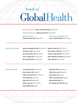 Annals of Global Health - Cover