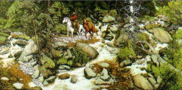 nature picture full of faces