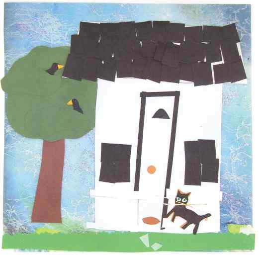 New house in Chico with Whisker's playing in the yard.