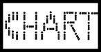 C H A R T written with i's
