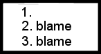 1 2 BLAME 3 BLAME