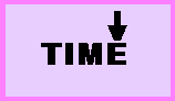 t i m e with an arrow pointing to e