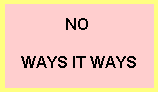 N O written above ways it ways