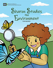 Sharon Studies the Environment coloring book cover